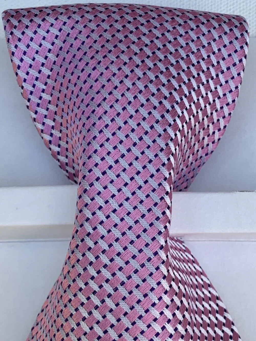 BALENTIANO Luxury 100% Silk Tie for Men Made in Italy 57